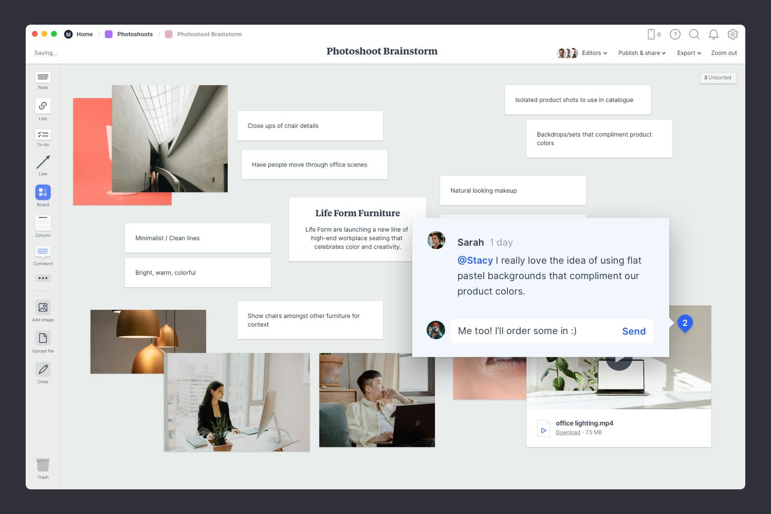 Photography brainstorm guide step06