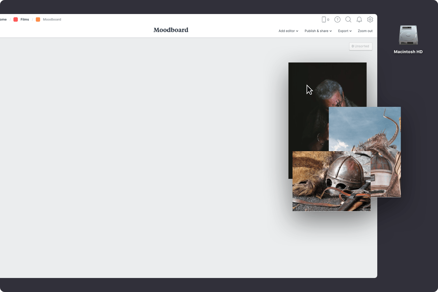 Game design moodboard guide step02