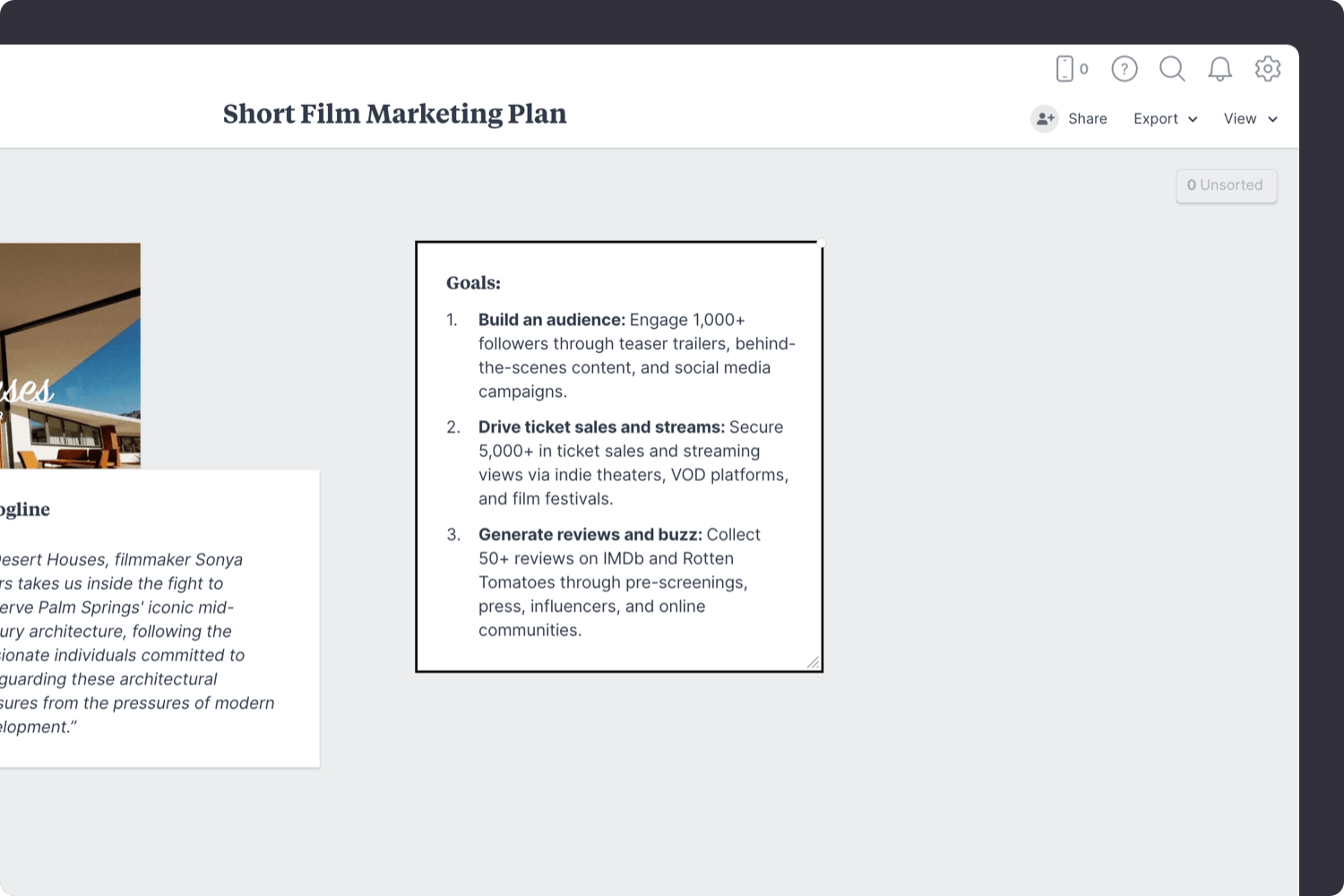 Film marketingplan step03